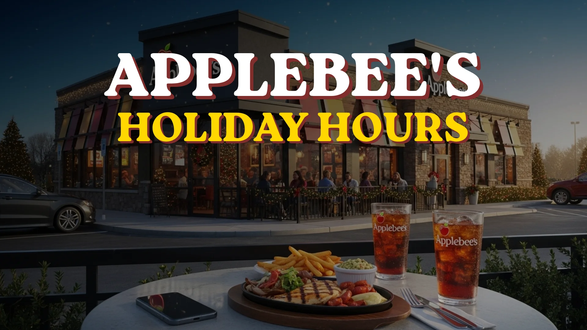 Applebee's Holiday Hours
