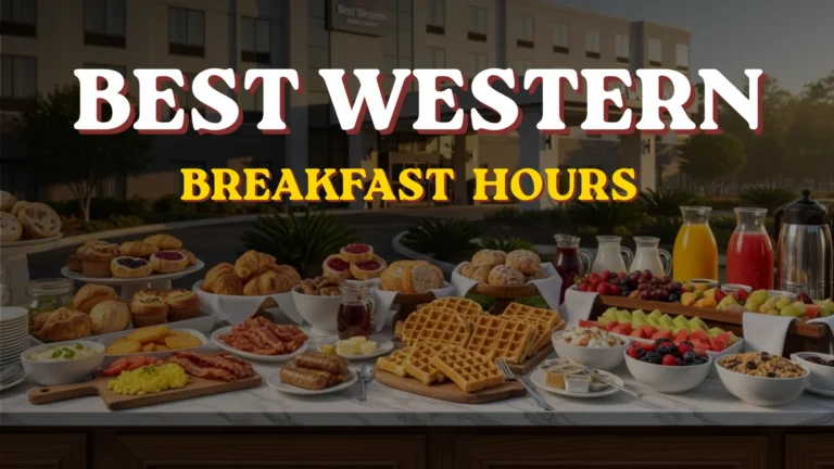 Best Western Breakfast Hours