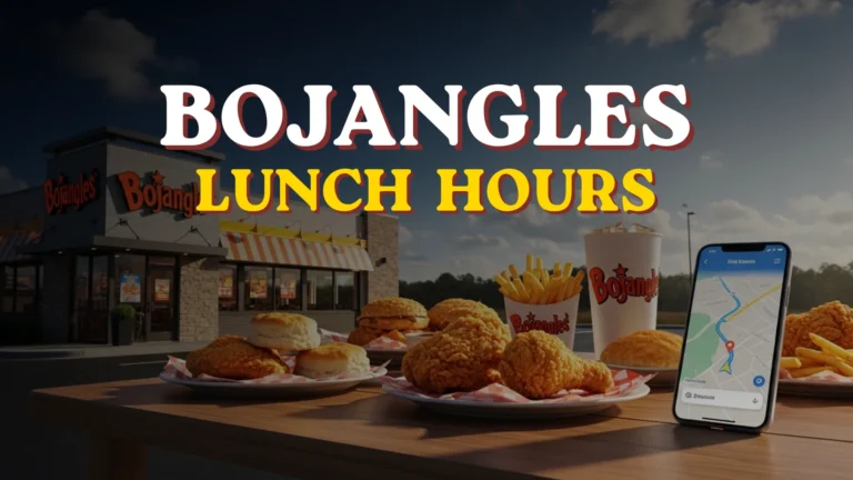 Bojangles Lunch Hours