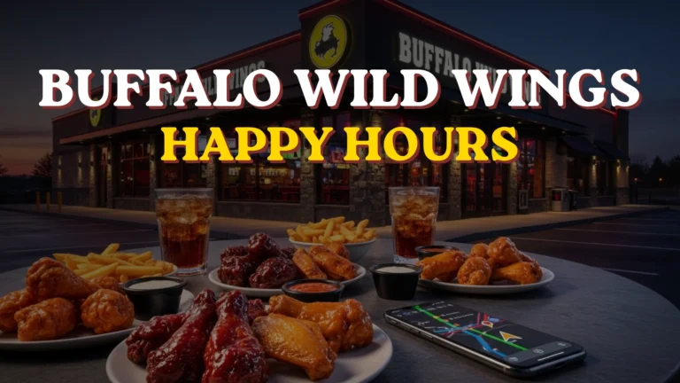 Buffalo Wild Wings Happy Hour