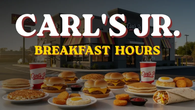 Carl's Jr. Breakfast Hours