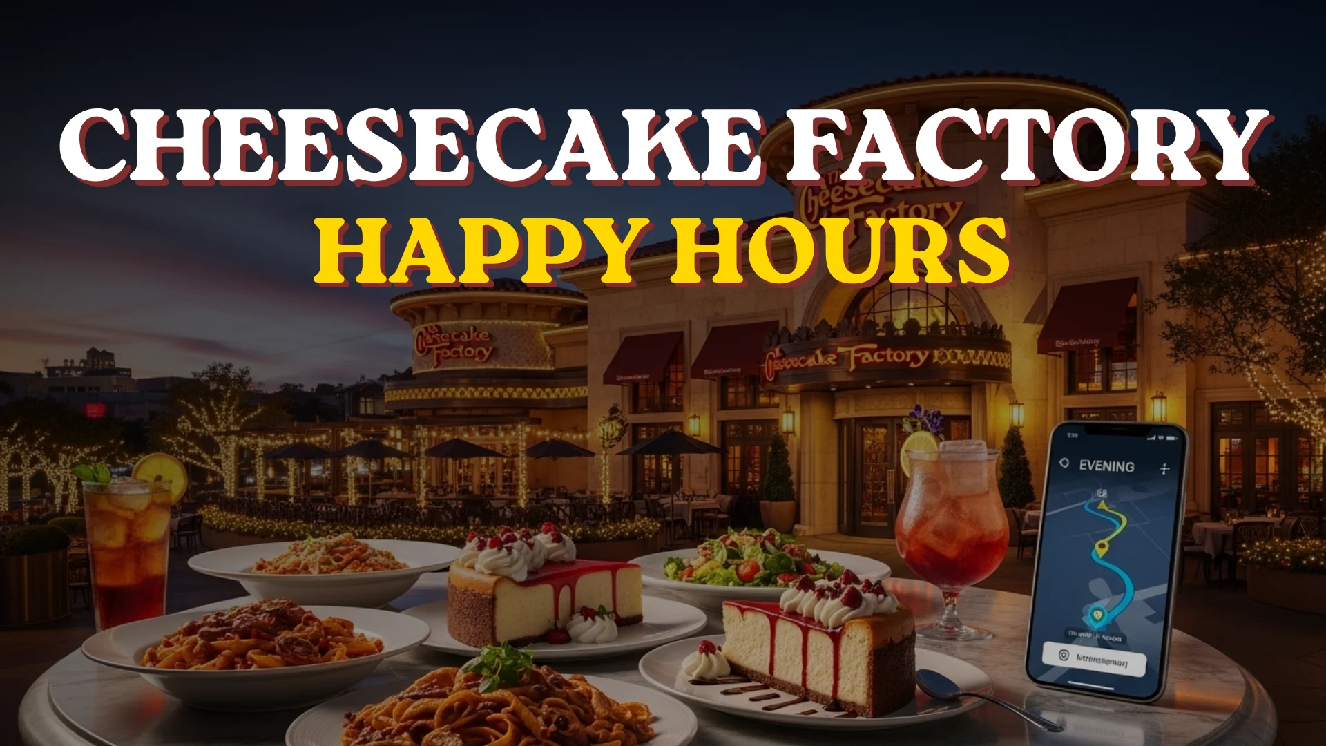 Cheesecake Factory Happy Hour