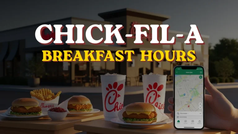 Chick-fil-A Breakfast Hours