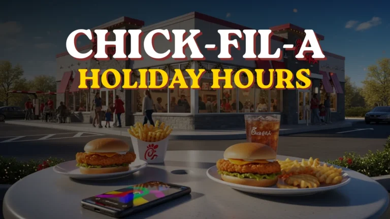 Chick-fil-A Holiday Hours