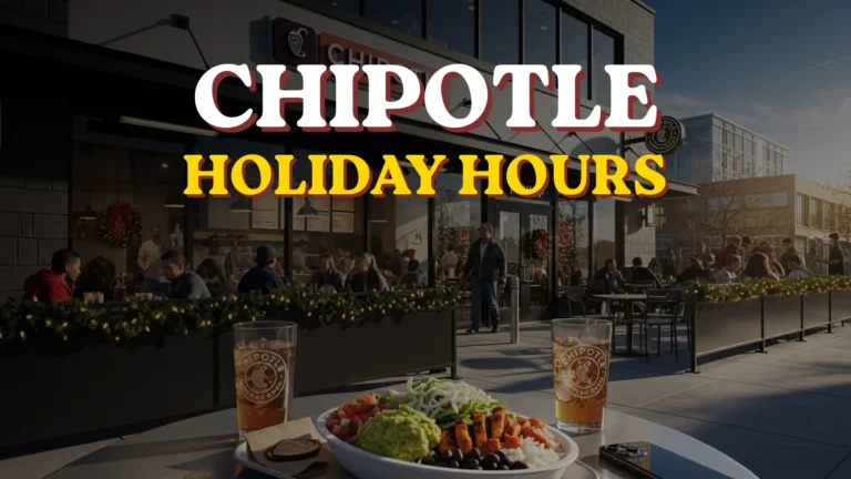 Chipotle Holiday Hours