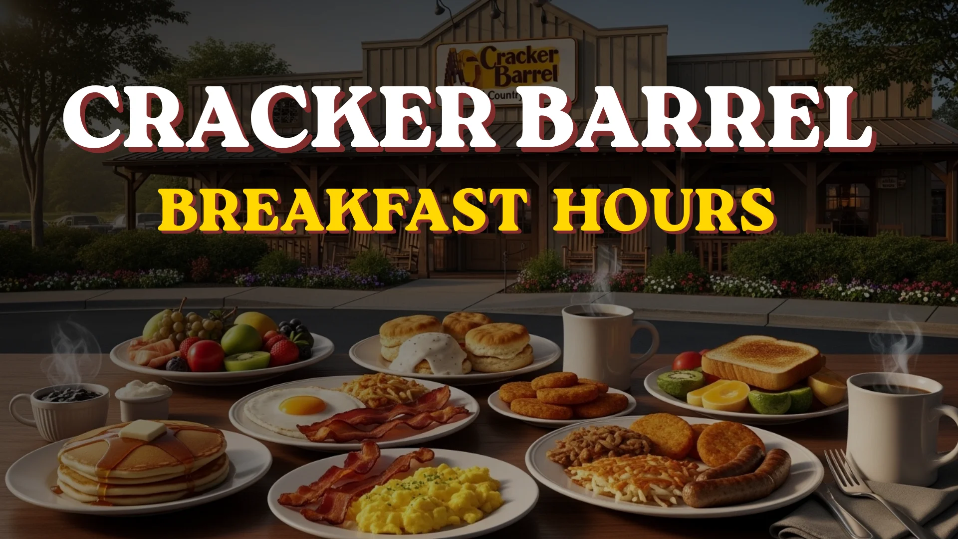 Cracker Barrel Breakfast Hours