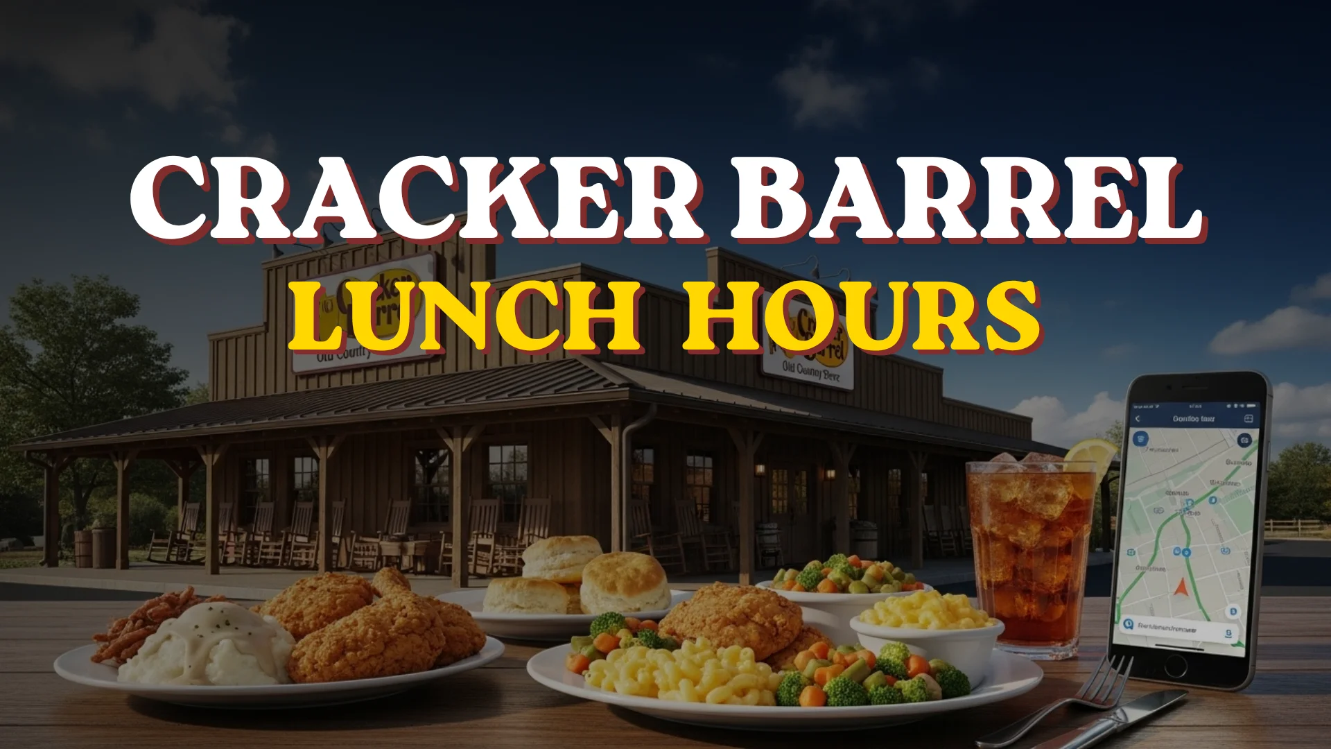 Cracker Barrel Lunch Hours