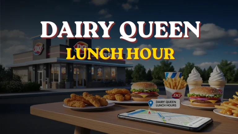 Dairy Queen Lunch Hours