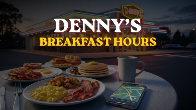 Dennys Breakfast Hours