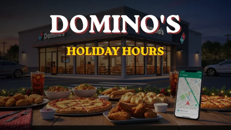 Domino's Holiday Hours