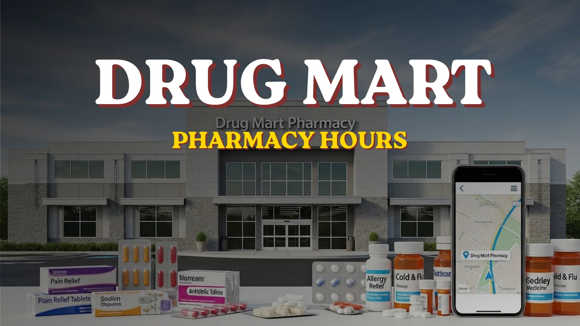 Drug Mart Pharmacy Hours