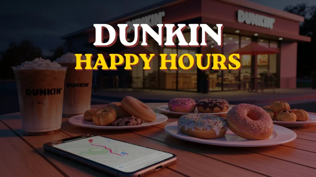 Dunkin Happy Hour