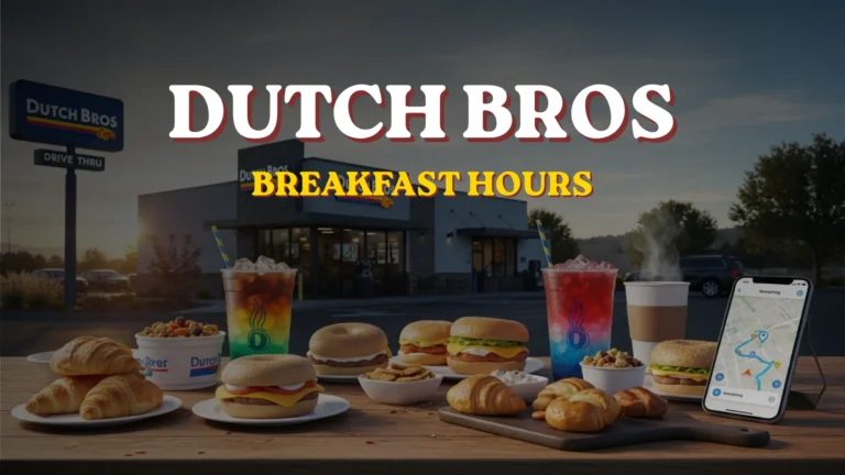 Dutch Bros Breakfast Hours
