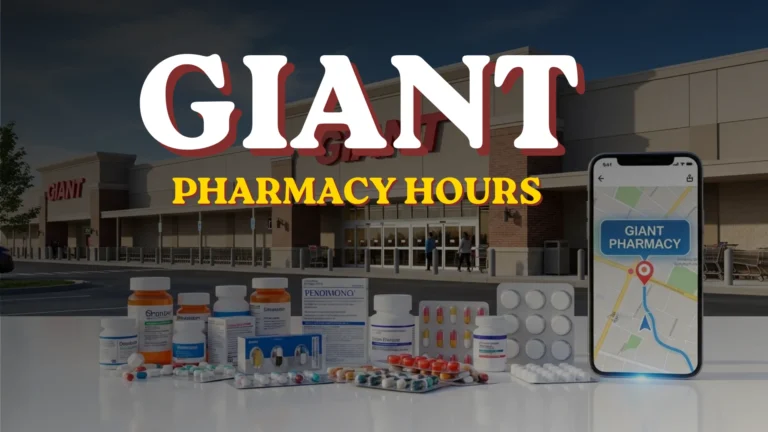 Giant Pharmacy Hours