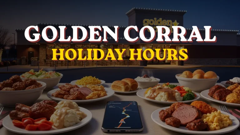 Golden Corral Holiday Hours