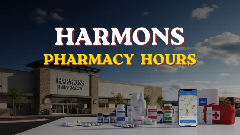 Harmons Pharmacy Hours