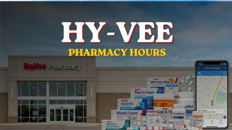 Hy-Vee Pharmacy Hours