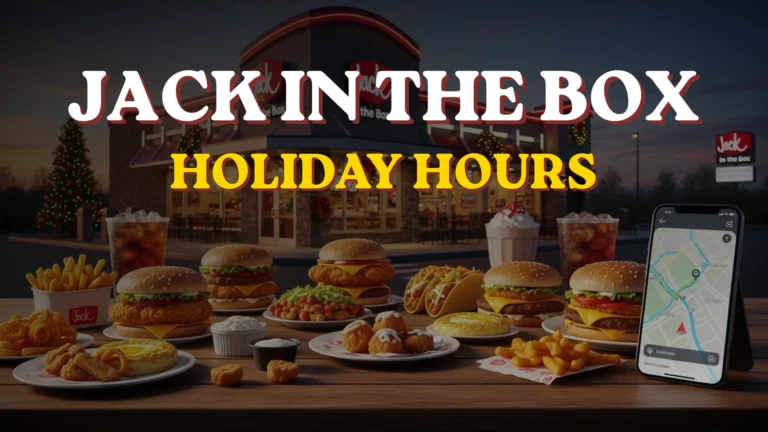 Jack in the Box Holiday Hours