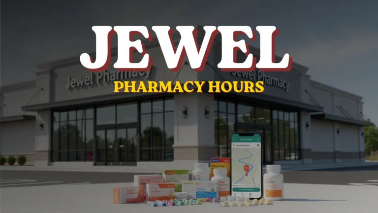 Jewel Pharmacy Hours