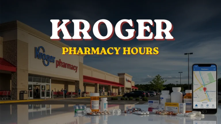 Kroger Pharmacy Hours