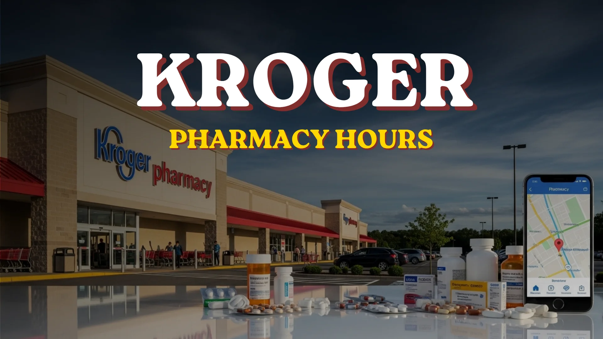 Kroger Pharmacy Hours