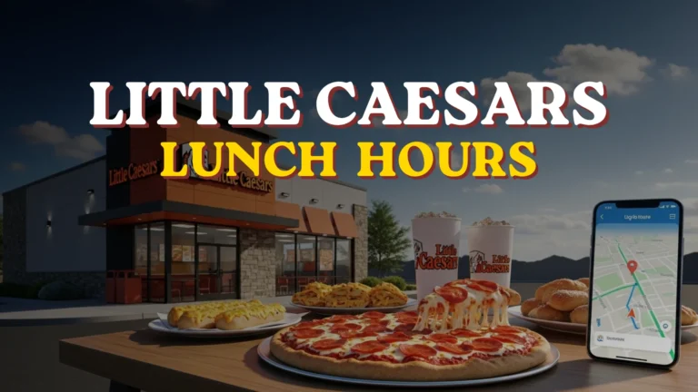 Little Caesars Lunch Hours