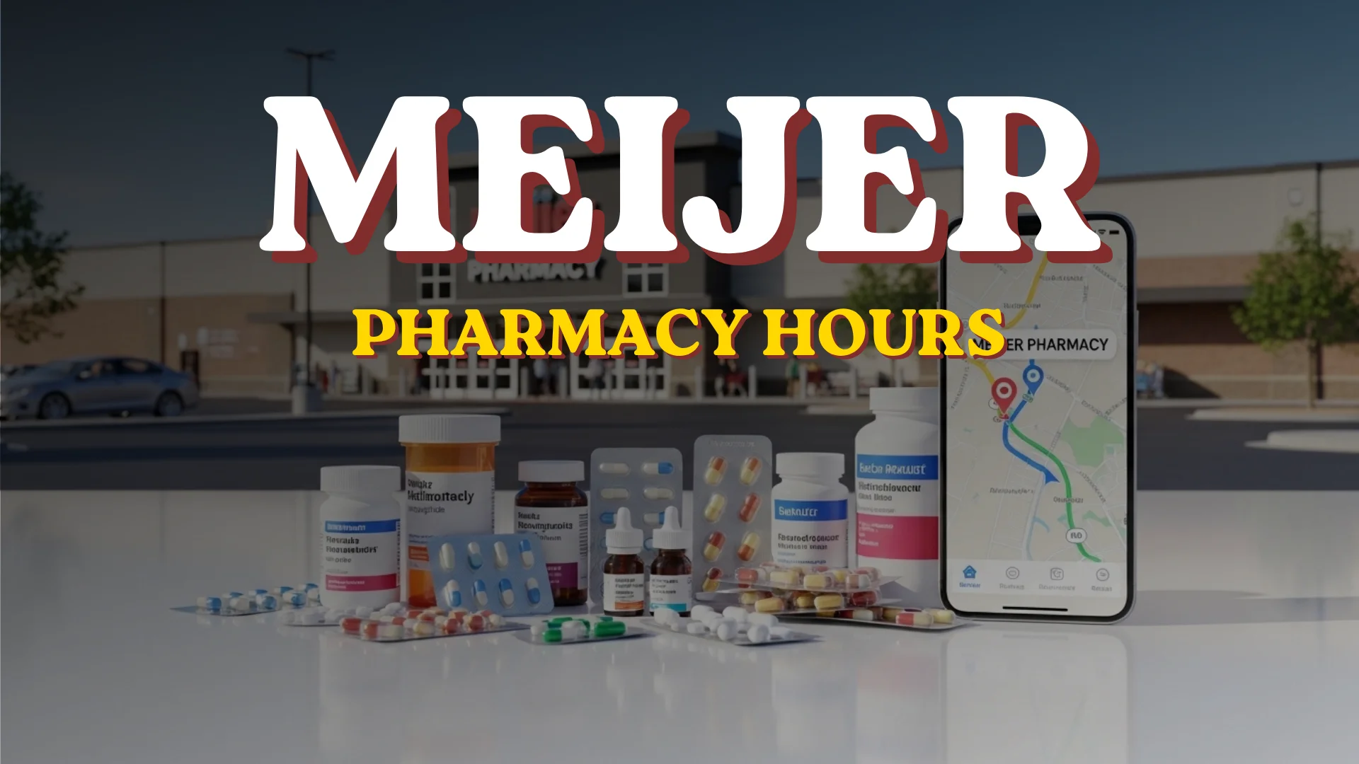 Meijer Pharmacy Hours