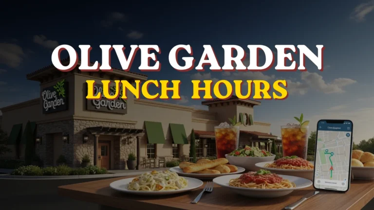 Olive Garden Lunch Hours