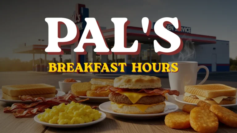 Pal's Breakfast Hours