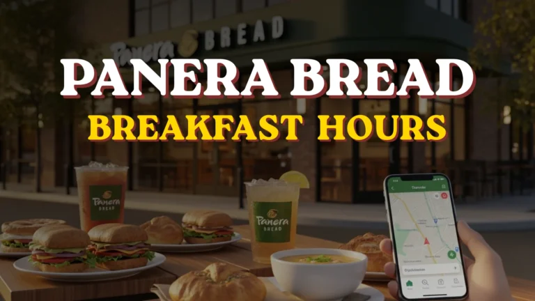 Panera Bread Breakfast Hours