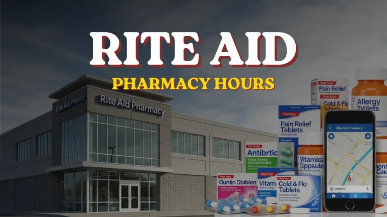 Rite Aid Pharmacy Hours