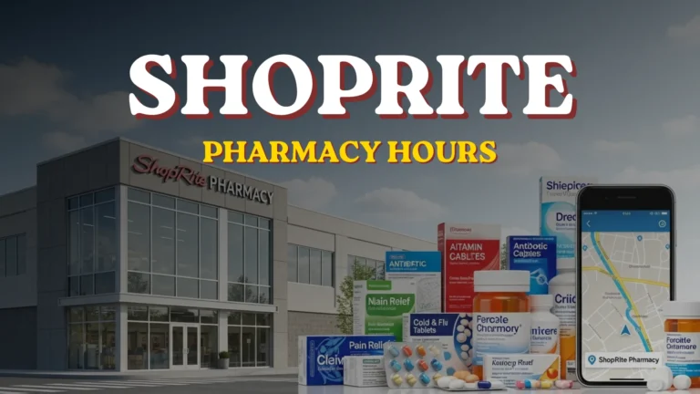 ShopRite Pharmacy Hours