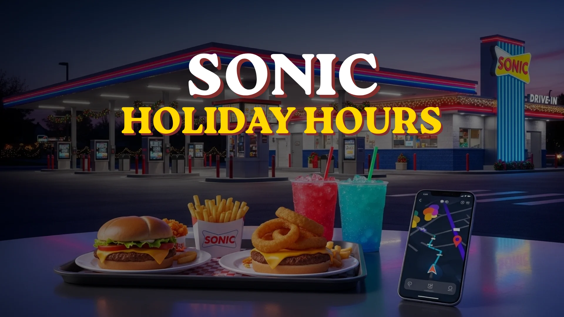 Sonic Holiday Hours
