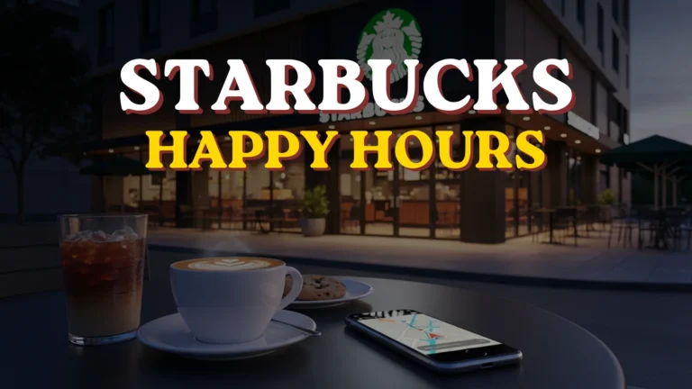 Starbucks Happy Hours