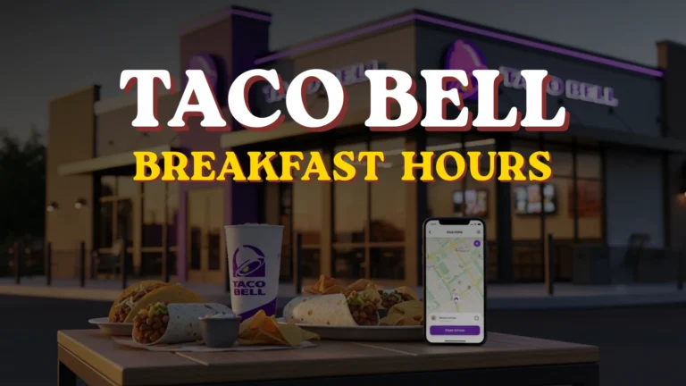 Taco Bell Breakfast Hours