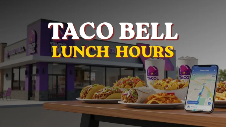 Taco Bell Lunch Hours