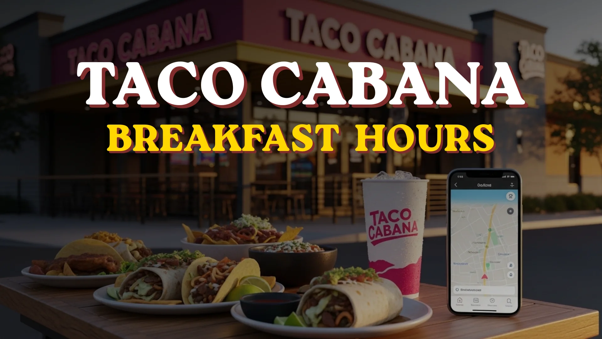 Taco Cabana Breakfast Hours