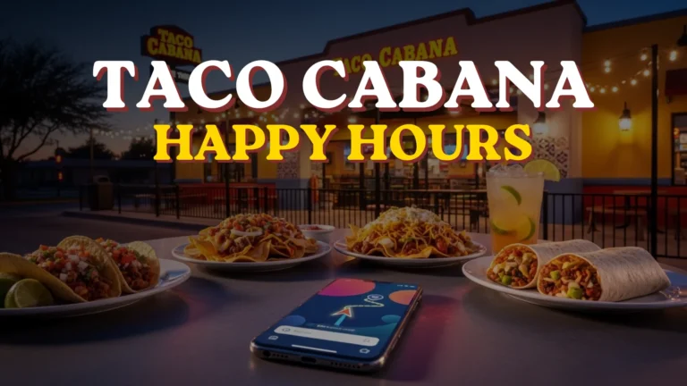 Taco Cabana Happy Hours