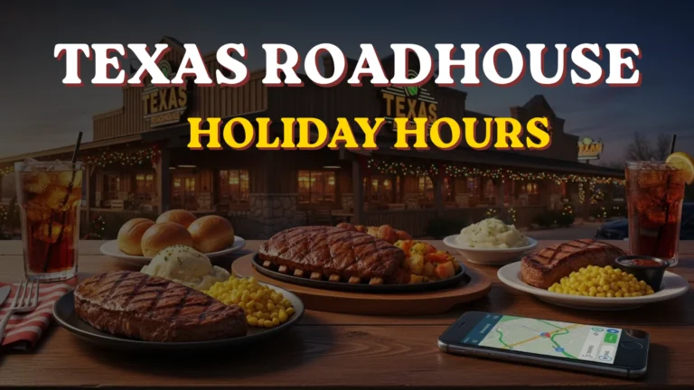 Texas Roadhouse Holiday Hours