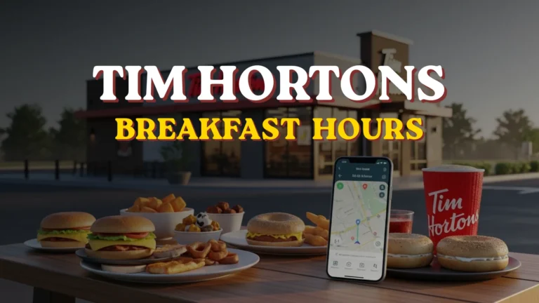 Tim Hortons Breakfast Hours
