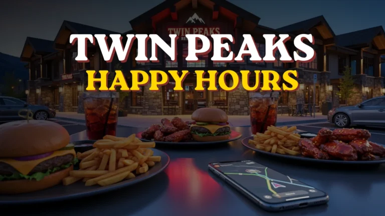 Twin Peaks Happy Hours