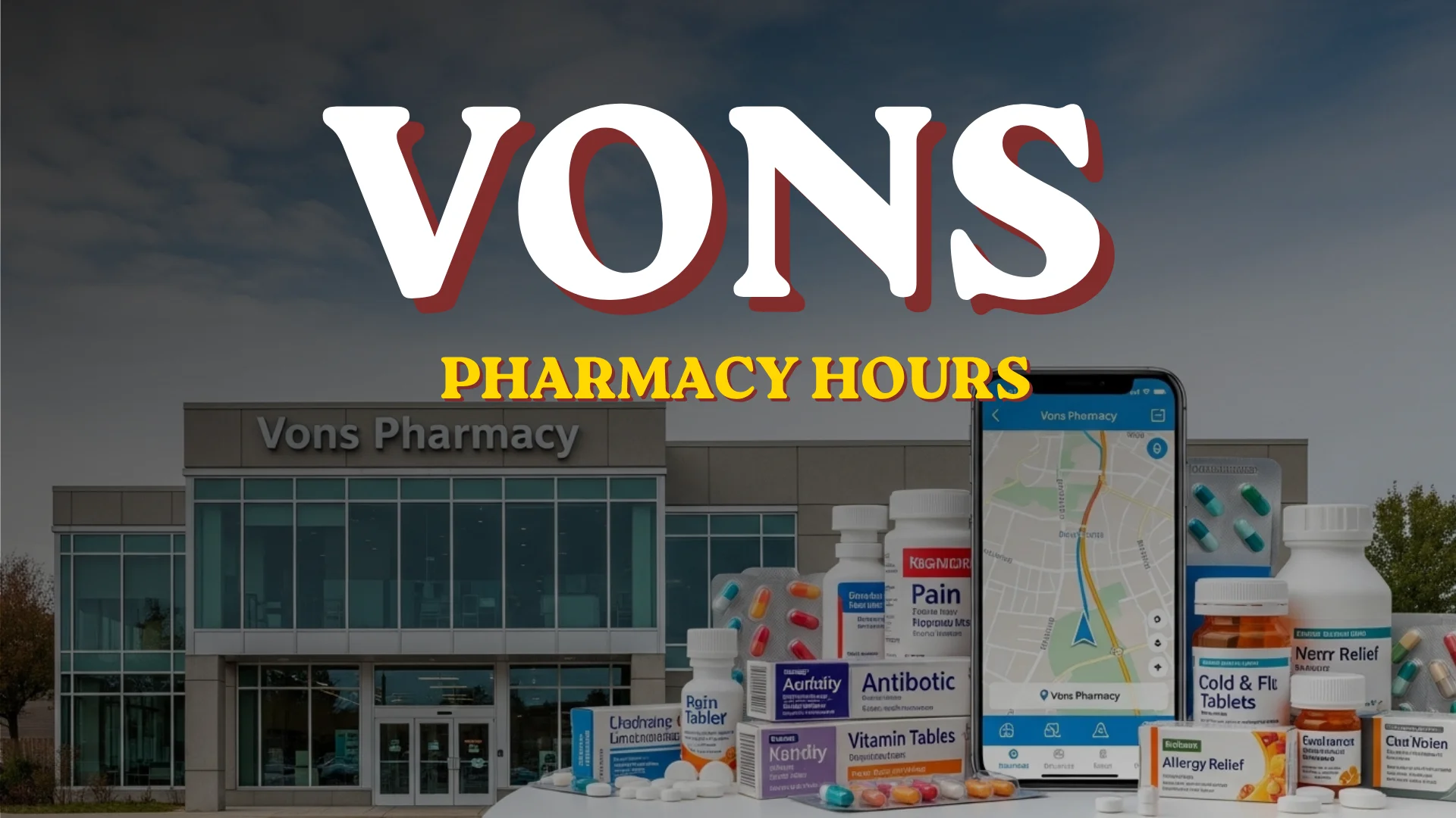 Vons Pharmacy Hours