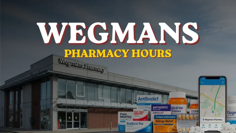 Wegmans Pharmacy Hours