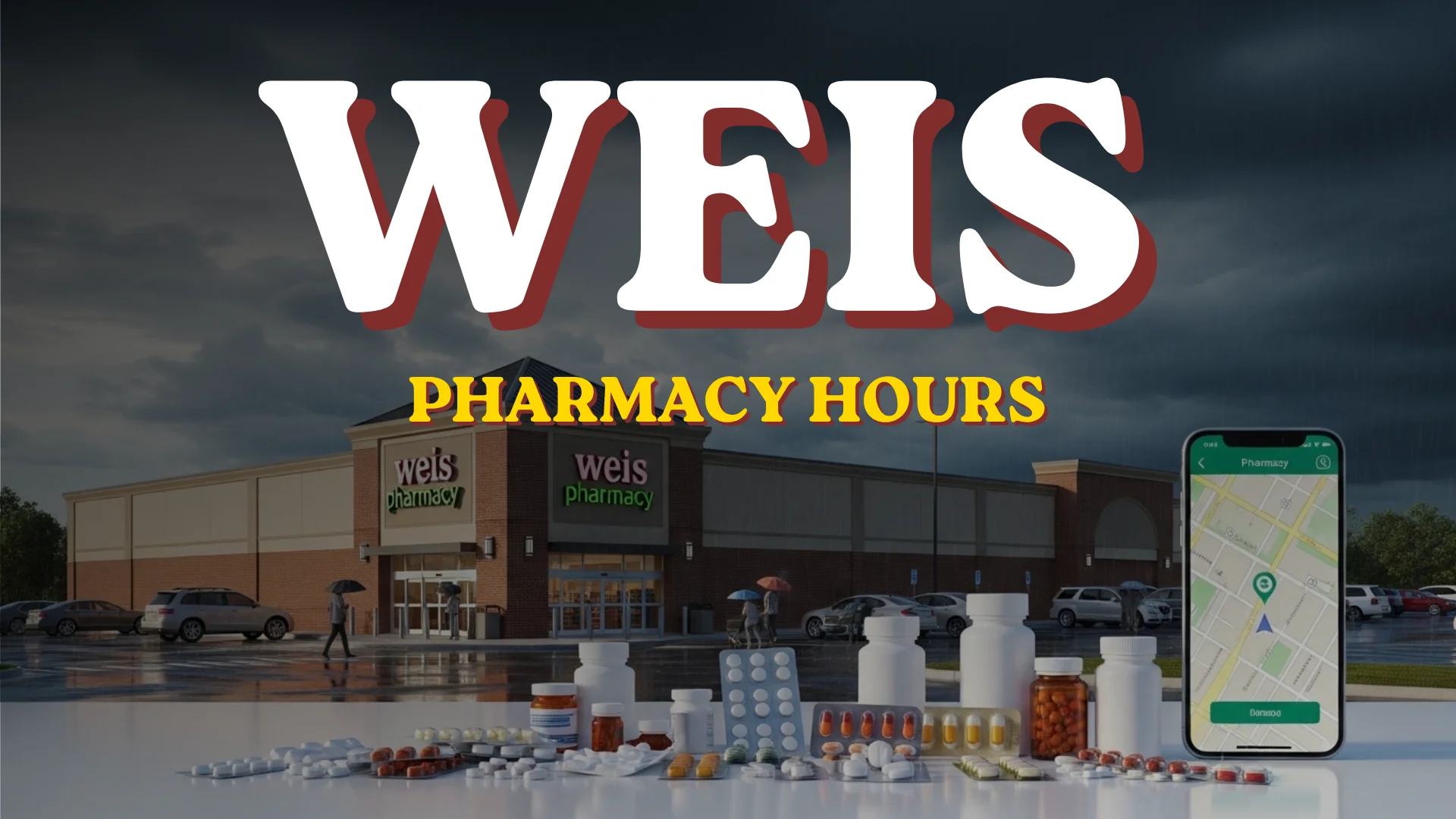 Weis Pharmacy Hours