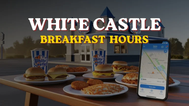 White Castle Breakfast Hours